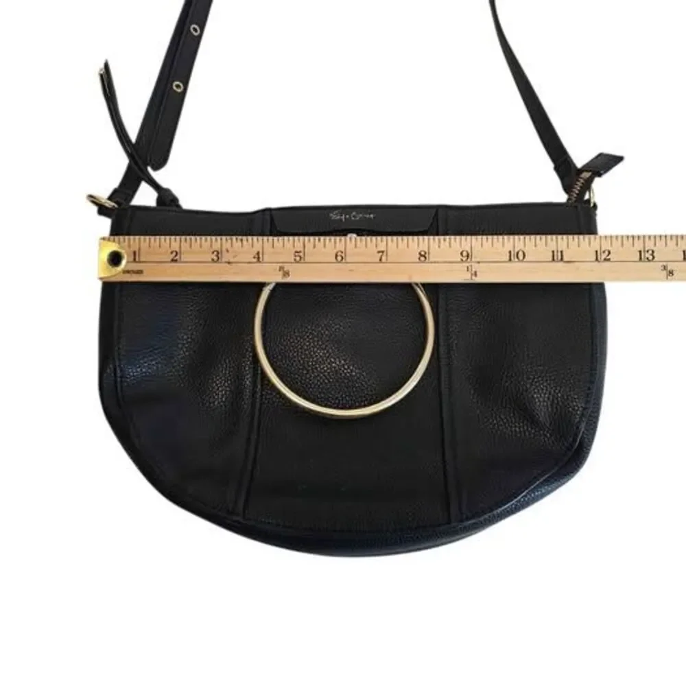 Foley + Corinna Women's Limelight Ciry Crescent Crossbody Bag with Ring Handles